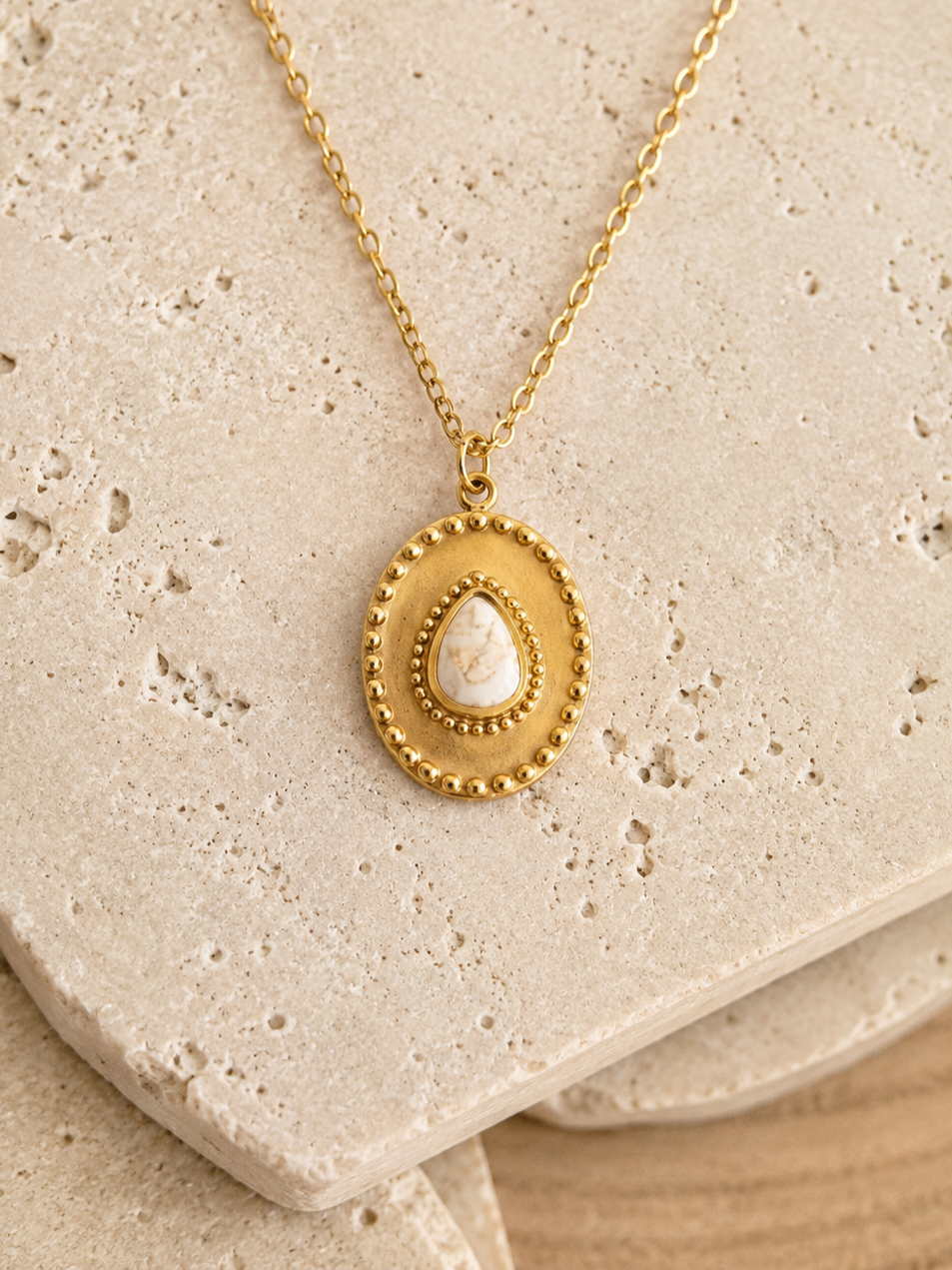 Kette "Tear" - Schmuck aus Tierasche