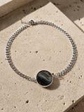 Armband 3mm breit - Schmuck aus Tierasche/Tierfell/Kinderhaar