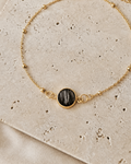 Erinnerungsarmband Fein 8mm Fassung - Schmuck aus Tierasche/Tierfell/Brautstrauß/Kinderhaar